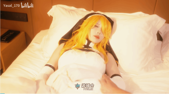 韩援Yasal性感COS奥莱娅美图：大雷丰满 黑丝真放热情!